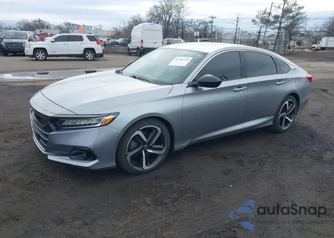 2022 Honda Accord Sport from USA, damaged, VIN 1HGCV1F32NA033798